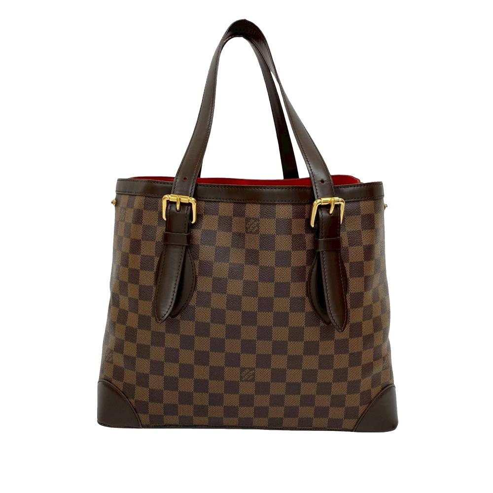 Louis Vuitton AB Louis Vuitton Brown Damier Canvas Fabric Damier Ebene Hampstead MM Spain