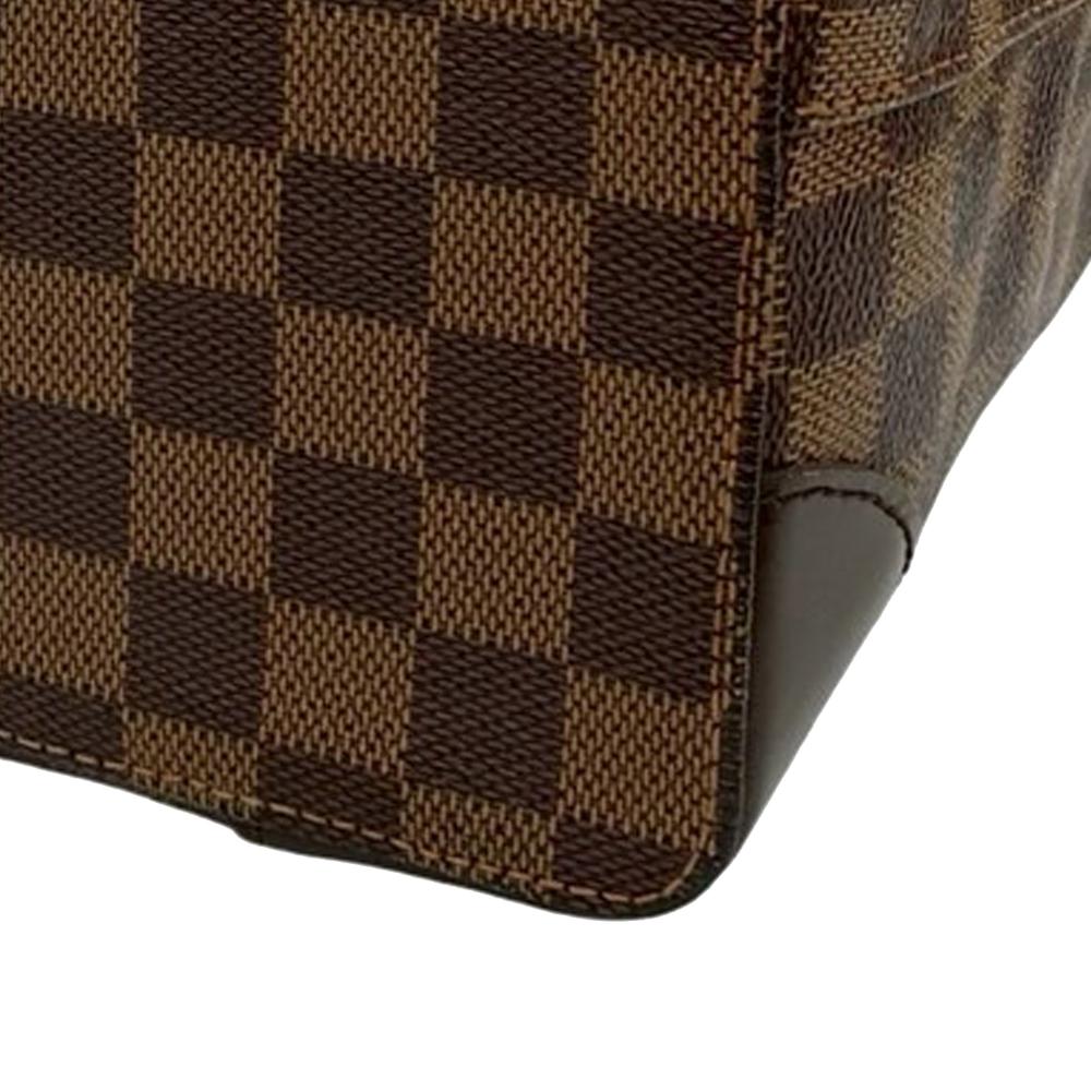 Louis Vuitton AB Louis Vuitton Brown Damier Canvas Fabric Damier Ebene Hampstead MM Spain