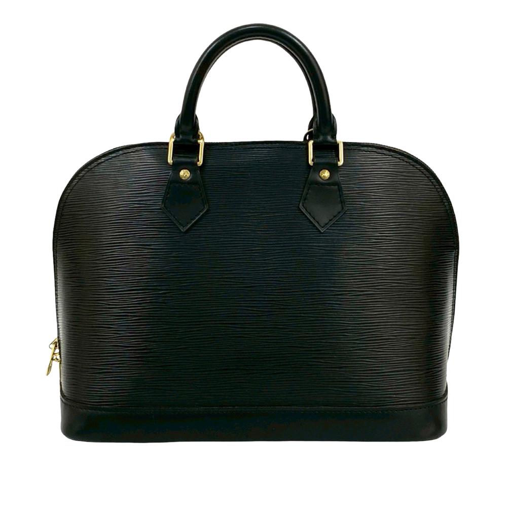 Louis Vuitton AB Louis Vuitton Black Epi Leather Leather Epi Alma PM France