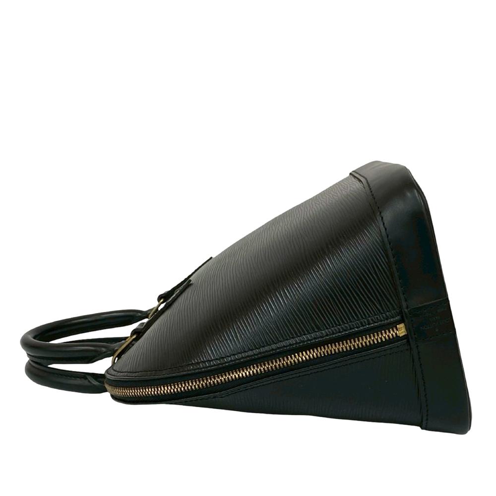 Louis Vuitton AB Louis Vuitton Black Epi Leather Leather Epi Alma PM France