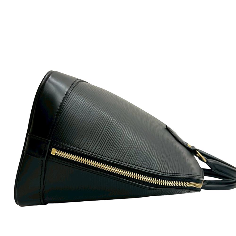 Louis Vuitton AB Louis Vuitton Black Epi Leather Leather Epi Alma PM France