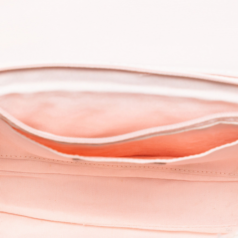 Chanel Classic Single Flap Tweed Matelassè Crossbody Pink