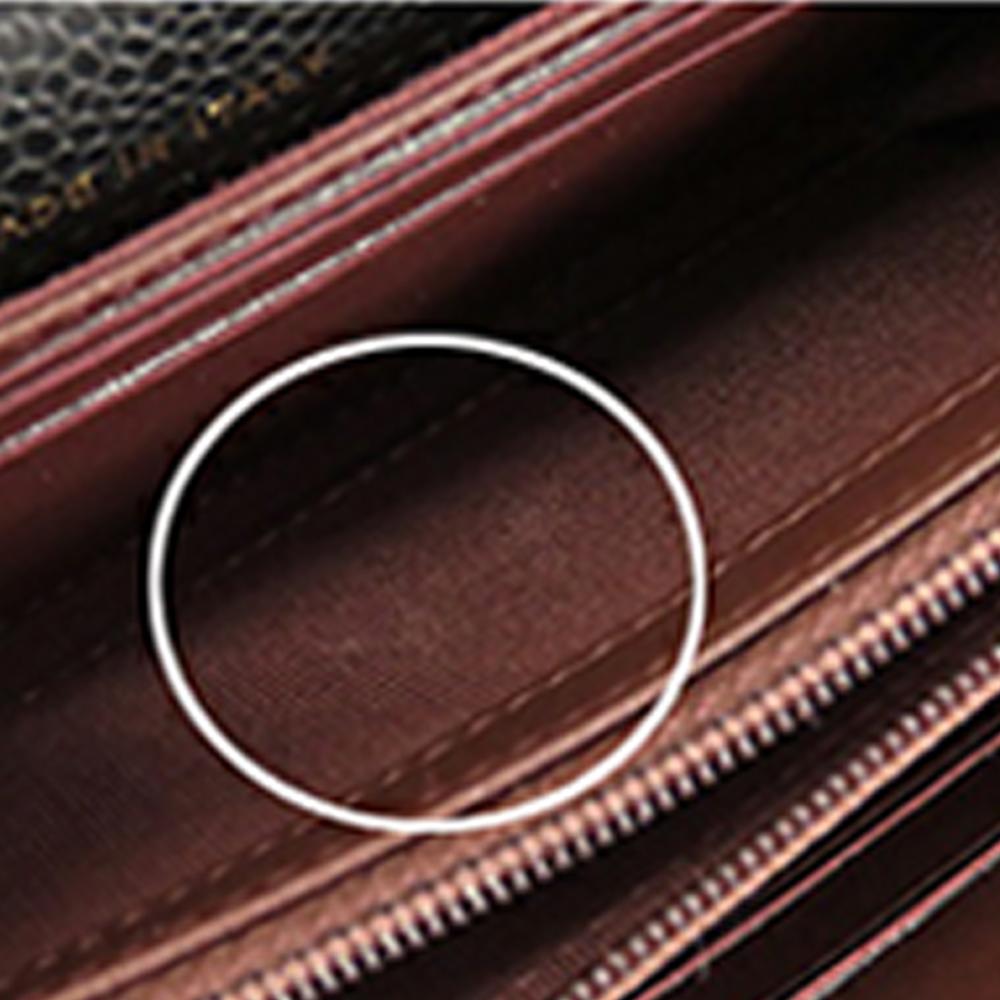 Chanel AB Chanel Black Caviar Leather Leather Classic Caviar Flap Wallet on Chain Italy