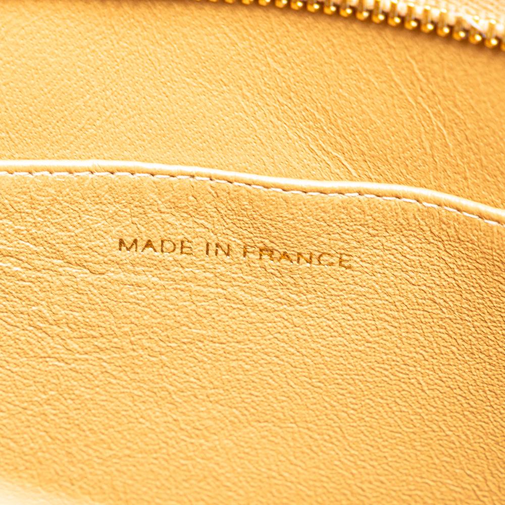 Chanel B Chanel Brown Beige Caviar Leather Leather Caviar Medallion Tote France