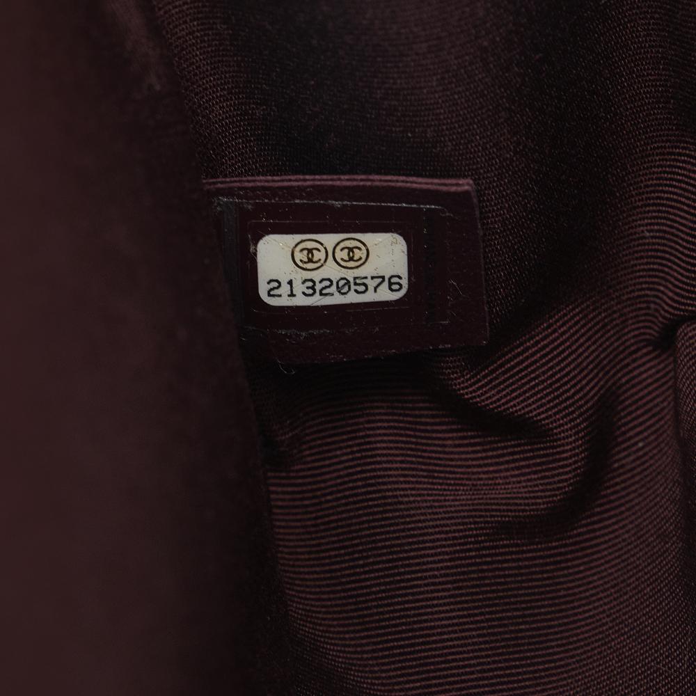 Chanel B Chanel White Ivory Fur Natural Material Old Medium Bicolor Shearling Boy Flap Italy