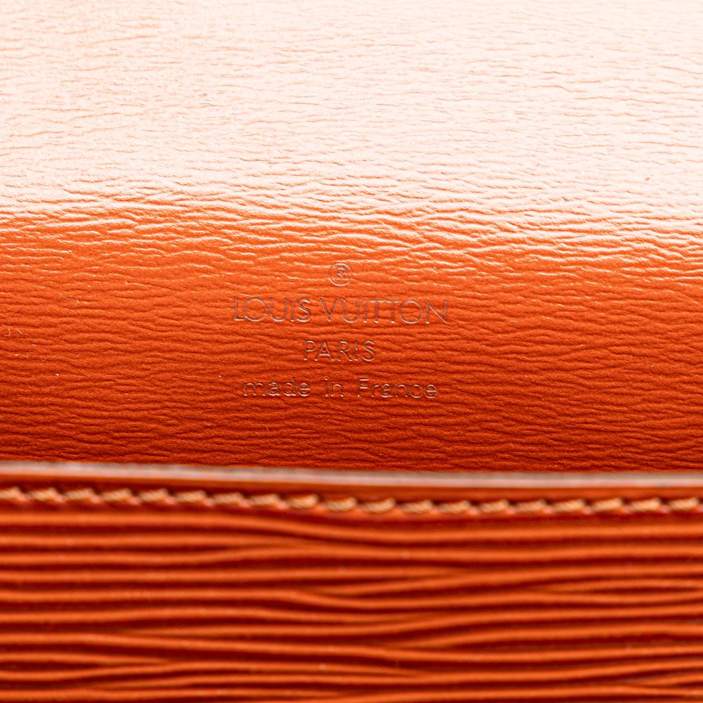 Louis Vuitton B Louis Vuitton Brown Epi Leather Leather Epi Tilsitt Belt Bag France