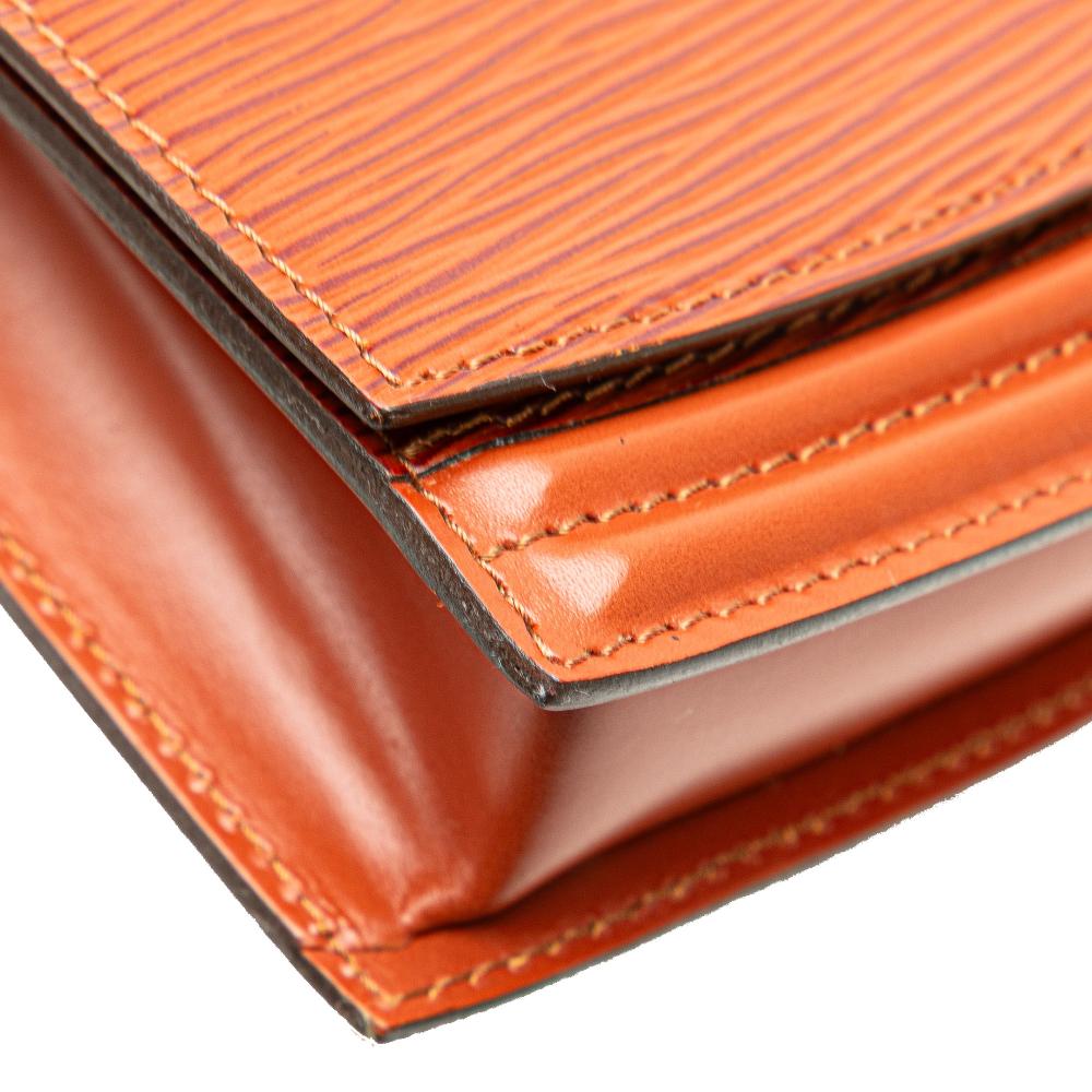 Louis Vuitton B Louis Vuitton Brown Epi Leather Leather Epi Tilsitt Belt Bag France