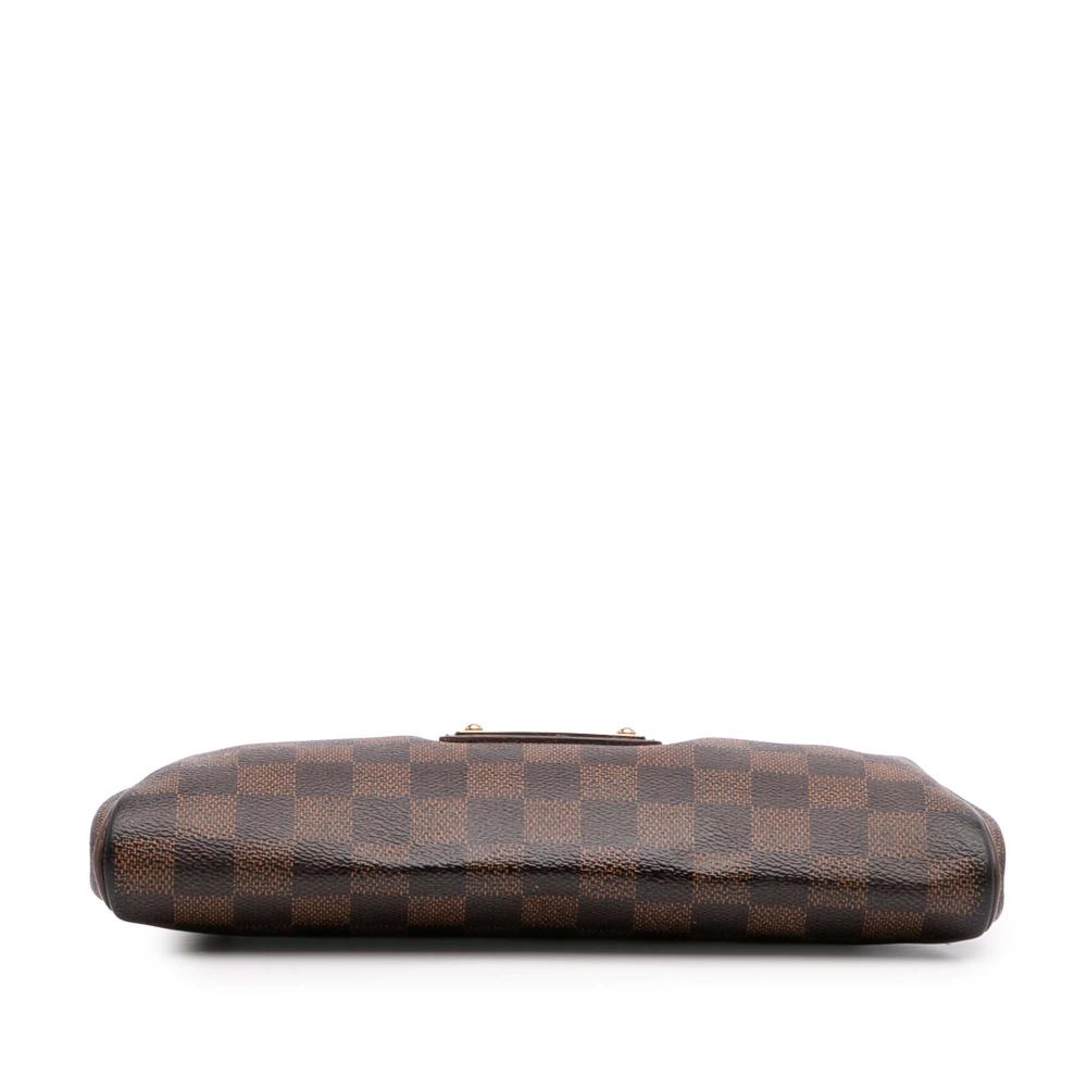 Louis Vuitton B Louis Vuitton Brown Damier Canvas Canvas Damier Ebene Eva France