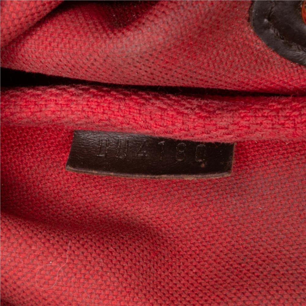 Louis Vuitton B Louis Vuitton Brown Damier Canvas Canvas Damier Ebene Eva France