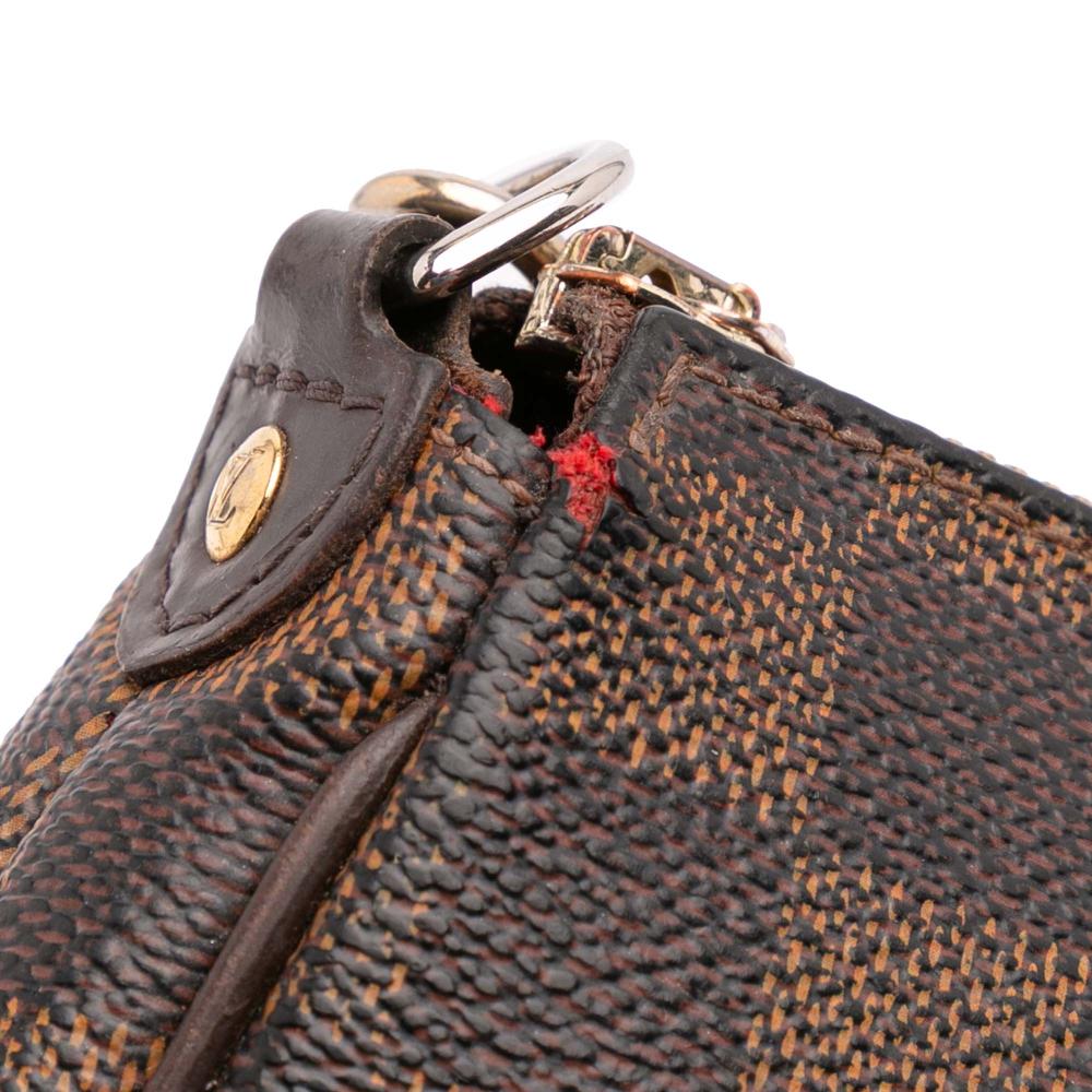 Louis Vuitton B Louis Vuitton Brown Damier Canvas Canvas Damier Ebene Eva France