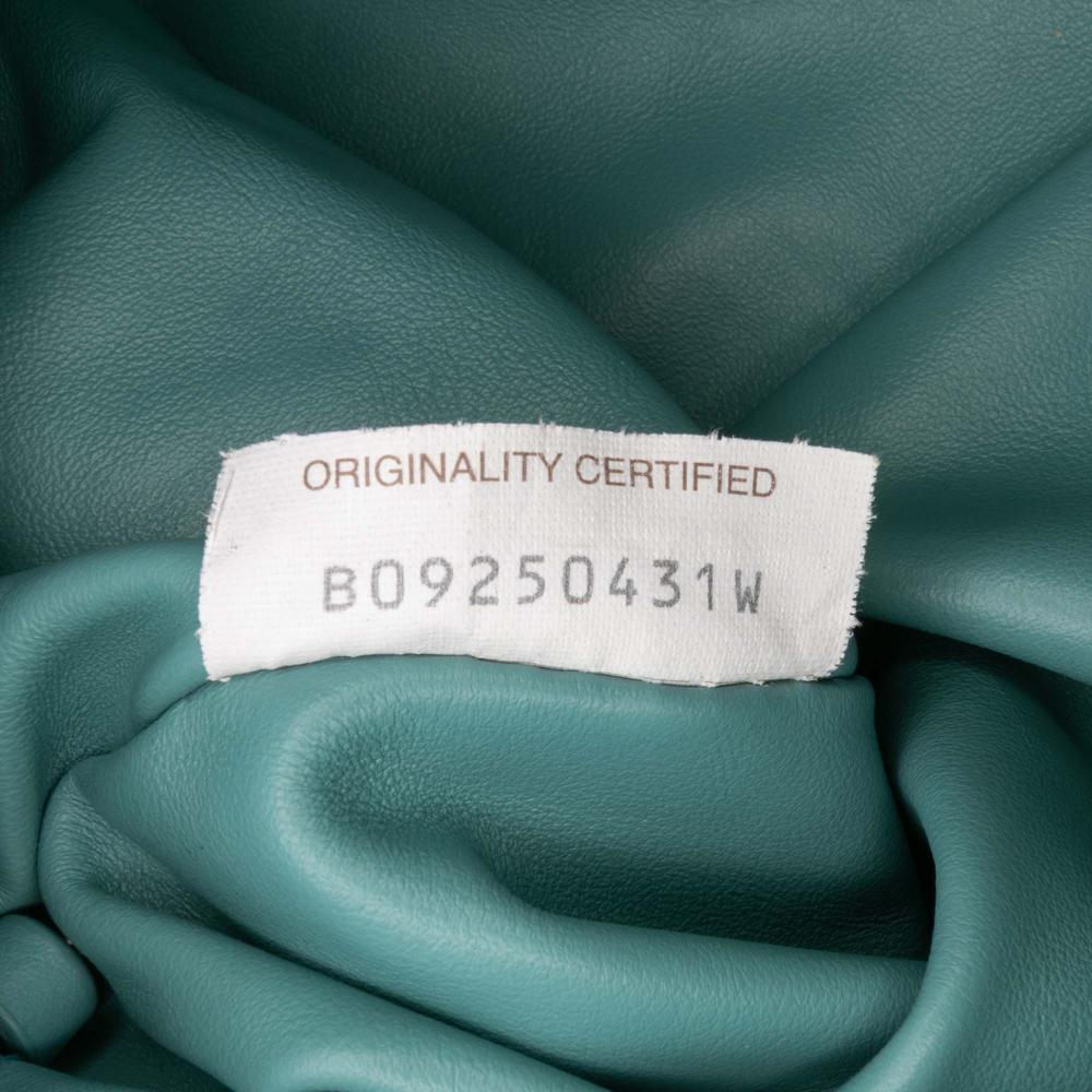 Bottega Veneta AB Bottega Veneta Blue Light Blue Lambskin Leather Leather Lambskin Chain Pouch Italy