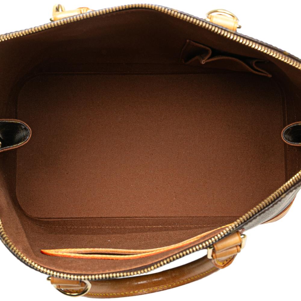 Louis Vuitton B Louis Vuitton Brown Monogram Canvas Fabric Monogram Alma PM France