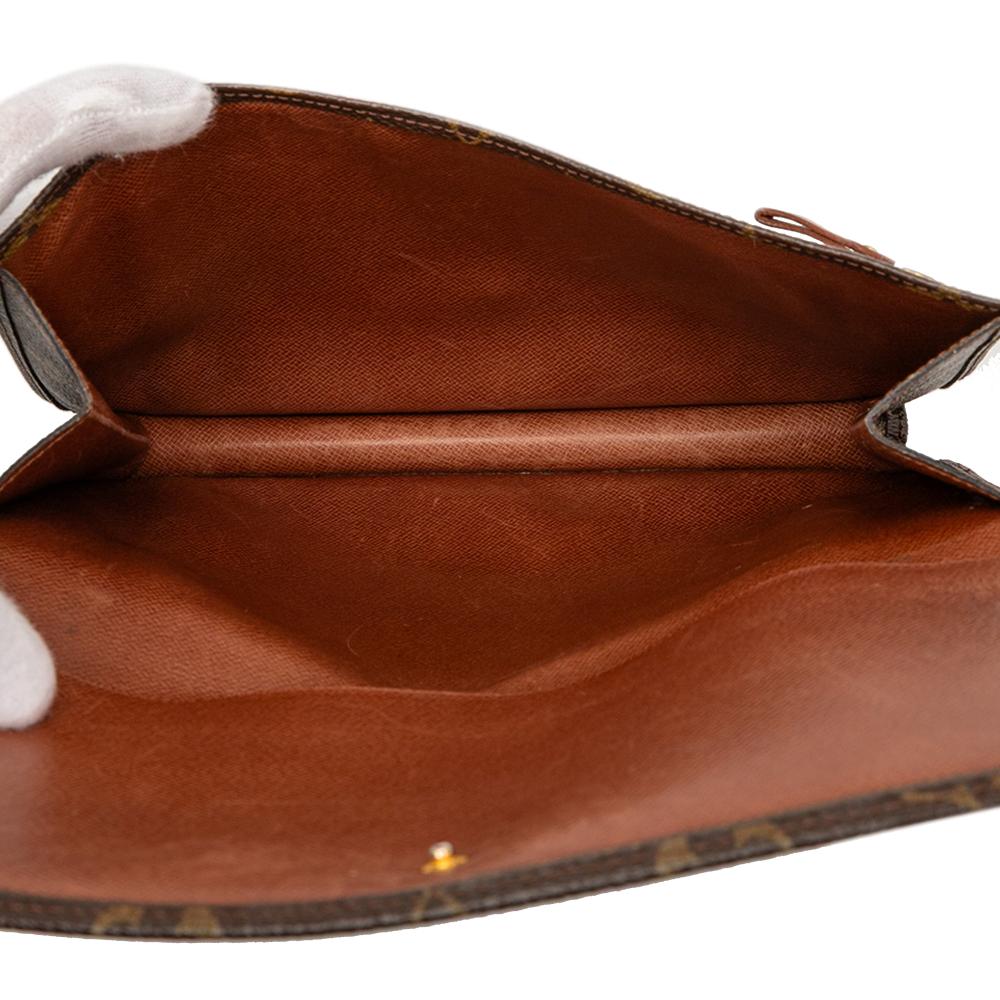 Louis Vuitton B Louis Vuitton Brown Monogram Canvas Fabric Monogram Pochette Rabat 23 France