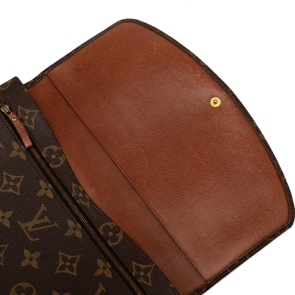 Louis Vuitton B Louis Vuitton Brown Monogram Canvas Fabric Monogram Pochette Rabat 23 France