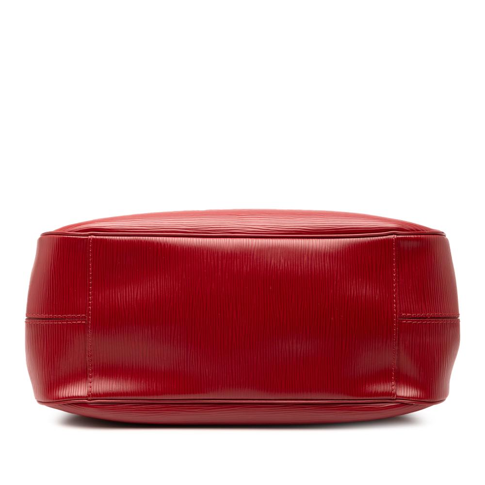 Louis Vuitton AB Louis Vuitton Red Epi Leather Leather Epi Passy PM France