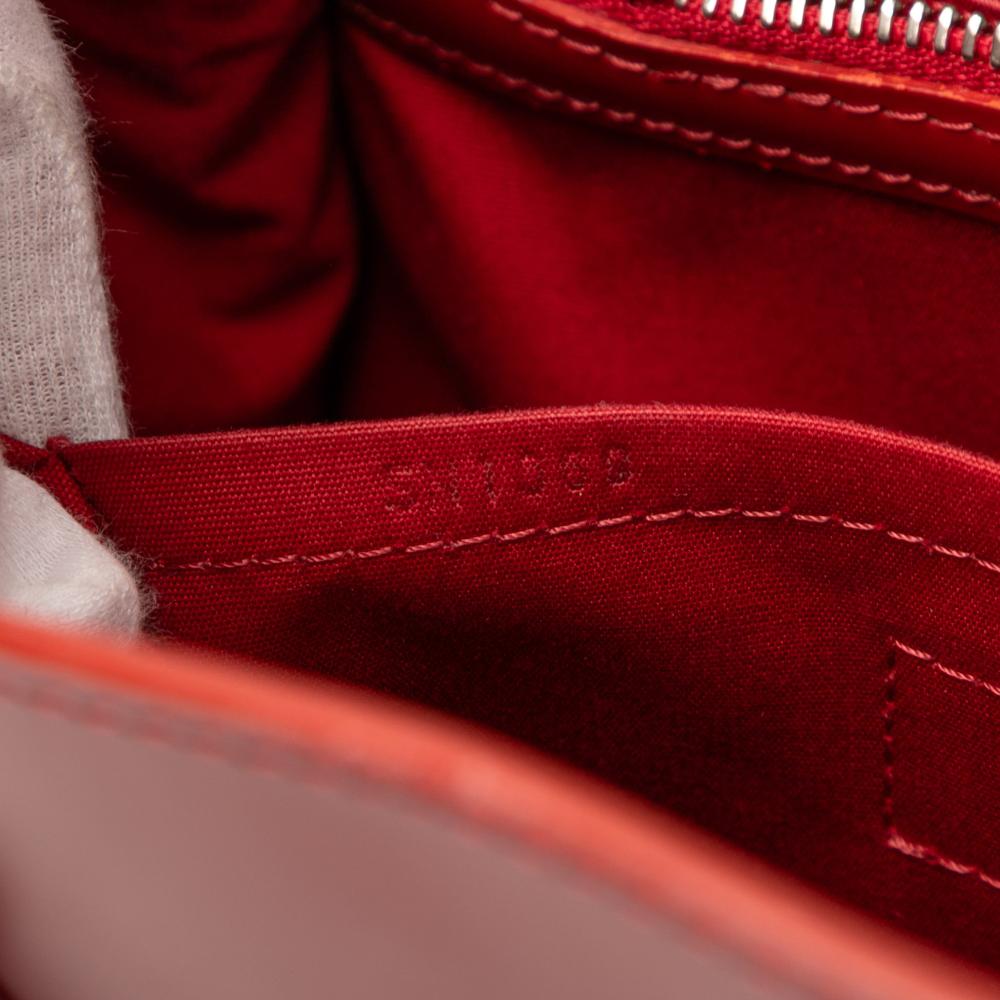 Louis Vuitton AB Louis Vuitton Red Epi Leather Leather Epi Passy PM France