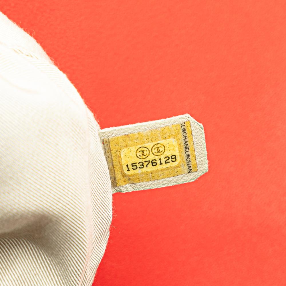 Chanel B Chanel Red Lambskin Leather Leather Large Quilted Lambskin Chain Around Flap Italy