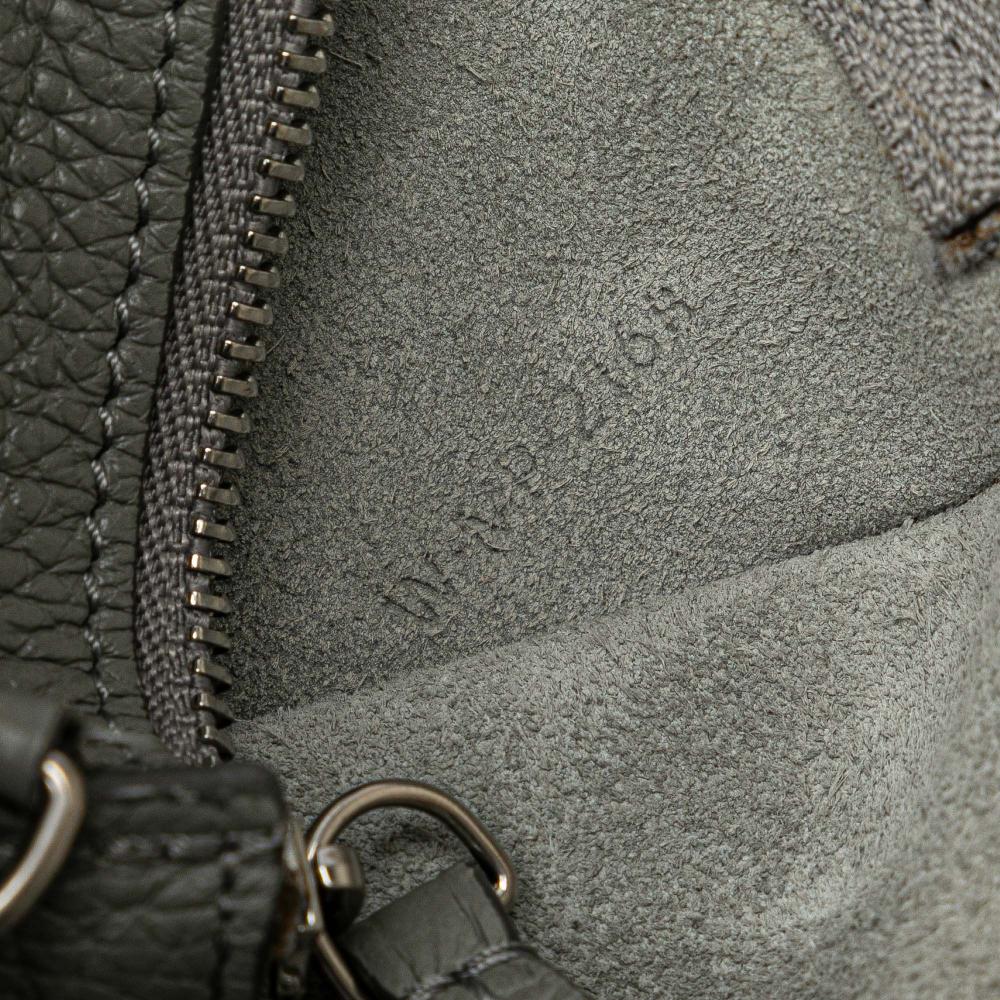 Celine B Celine Brown Beige Calf Leather Big Bag Bucket Italy