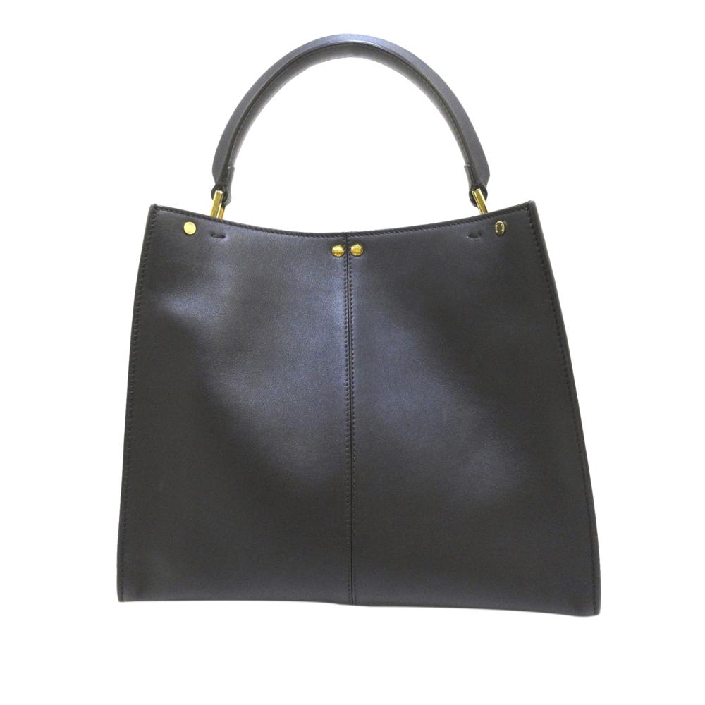 Fendi B Fendi Black Calf Leather Peekaboo X Lite Medium Italy