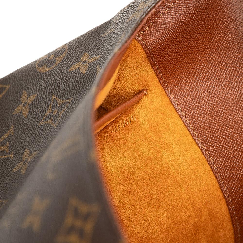 Louis Vuitton B Louis Vuitton Brown Monogram Canvas Fabric Monogram Musette Tango Short Strap France
