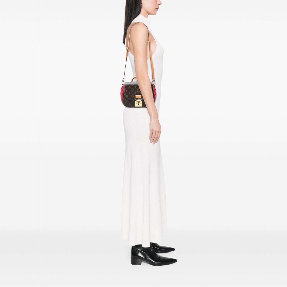 Louis Vuitton B Louis Vuitton Brown Monogram Canvas Fabric Monogram Eden PM France