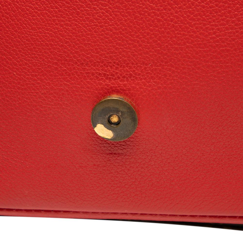 Louis Vuitton B Louis Vuitton Brown with Red Monogram Canvas Fabric Monogram Marignan France