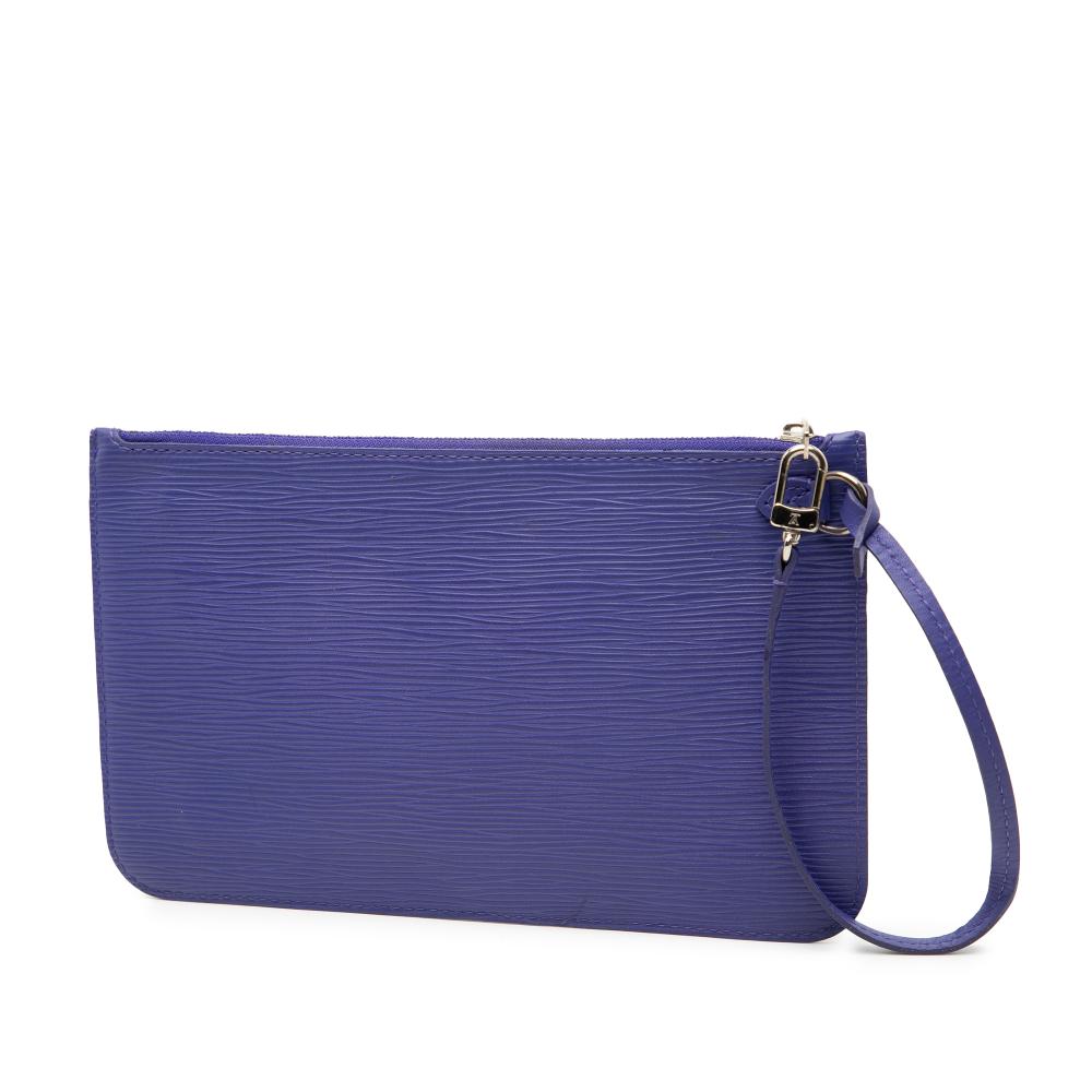Louis Vuitton B Louis Vuitton Purple Epi Leather Leather Epi Neverfull Pouch France
