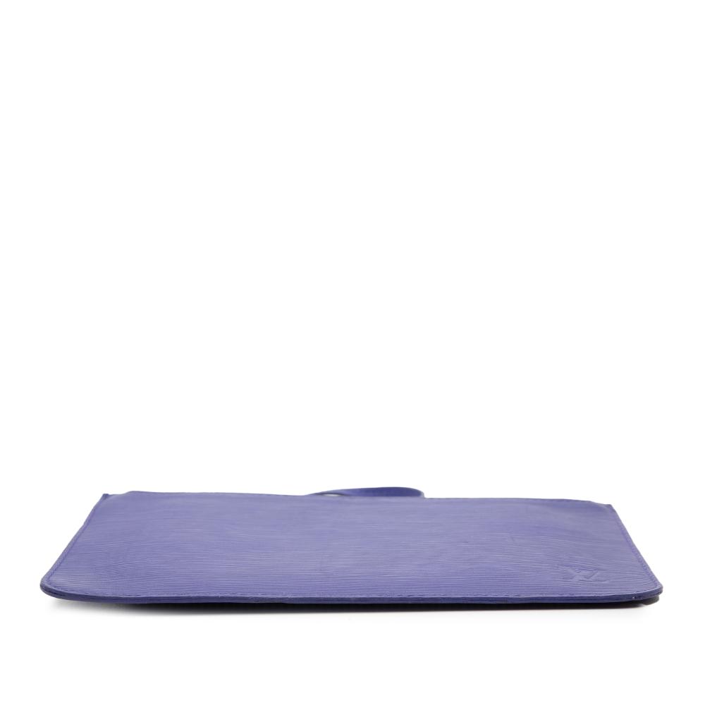 Louis Vuitton B Louis Vuitton Purple Epi Leather Leather Epi Neverfull Pouch France