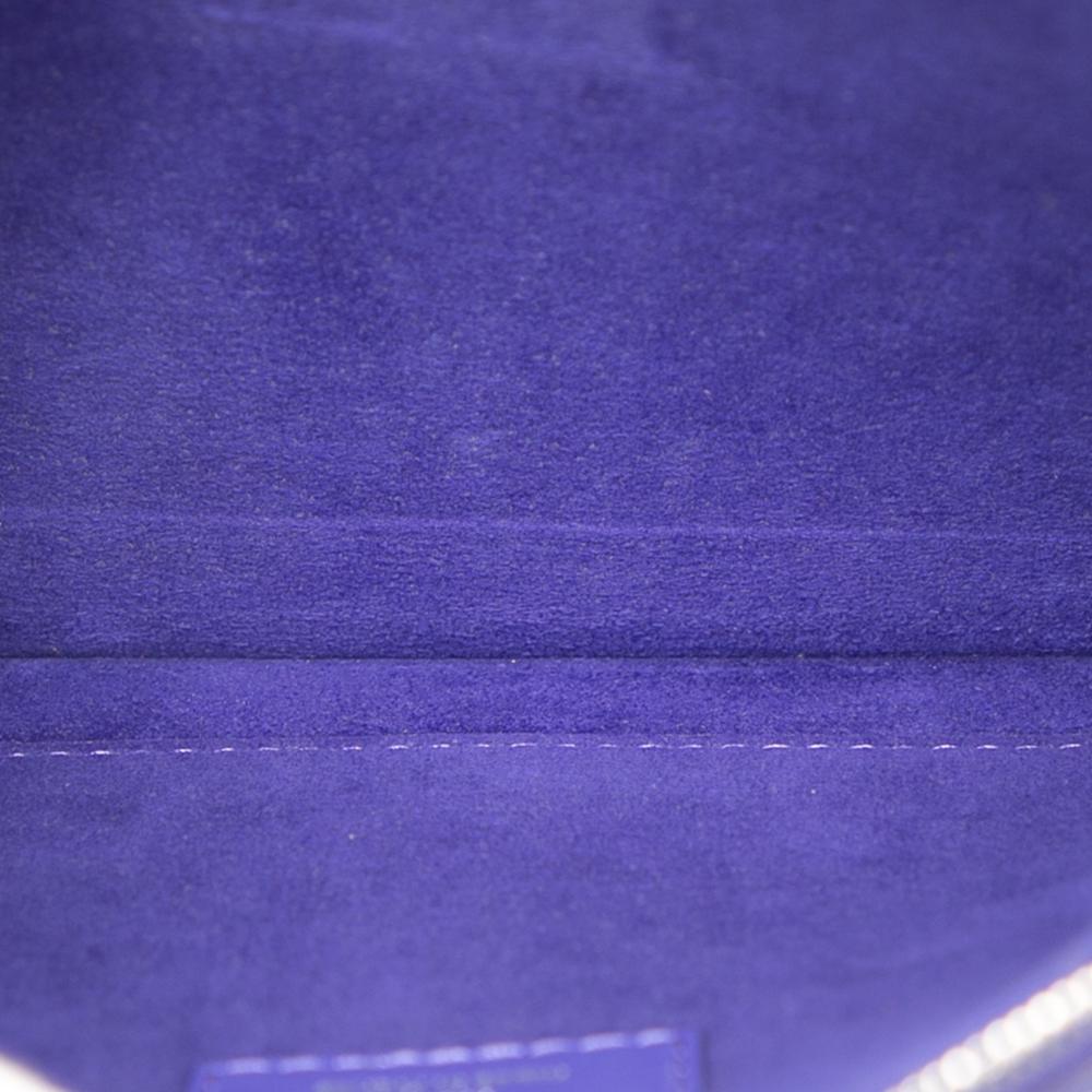 Louis Vuitton B Louis Vuitton Purple Epi Leather Leather Epi Neverfull Pouch France