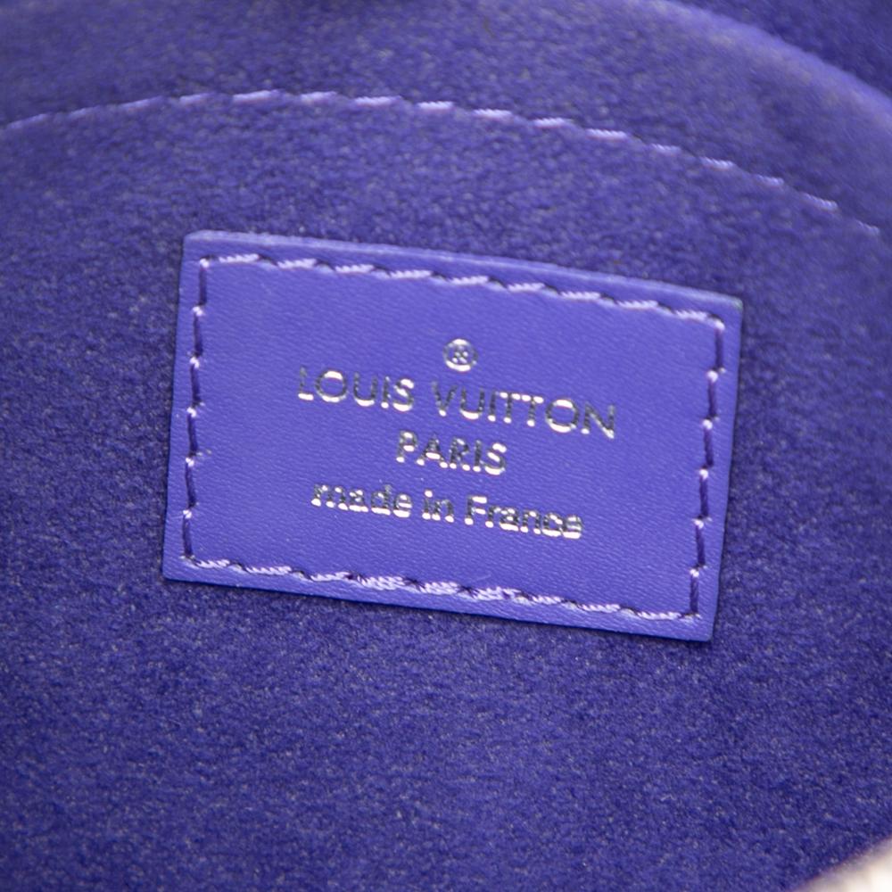 Louis Vuitton B Louis Vuitton Purple Epi Leather Leather Epi Neverfull Pouch France
