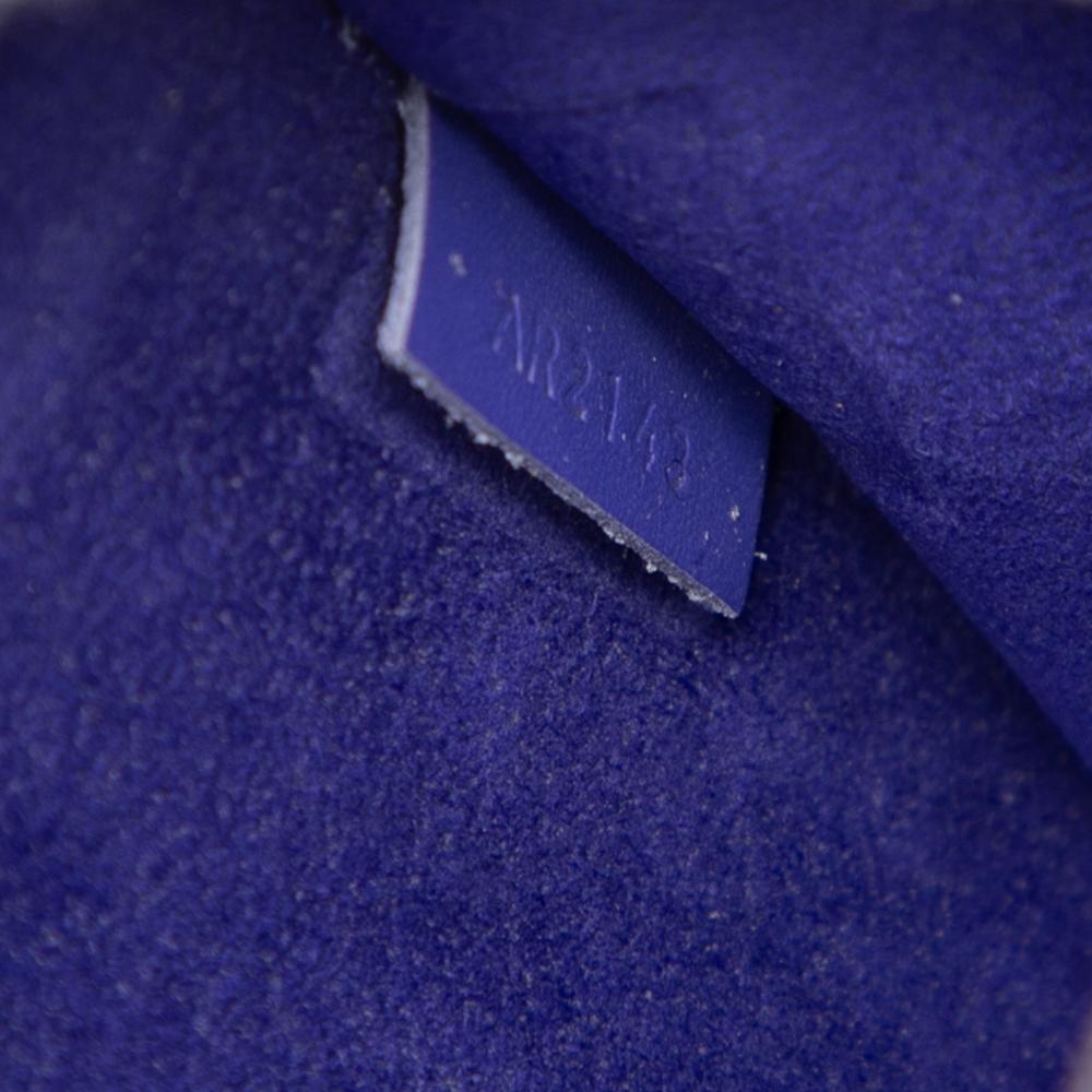 Louis Vuitton B Louis Vuitton Purple Epi Leather Leather Epi Neverfull Pouch France