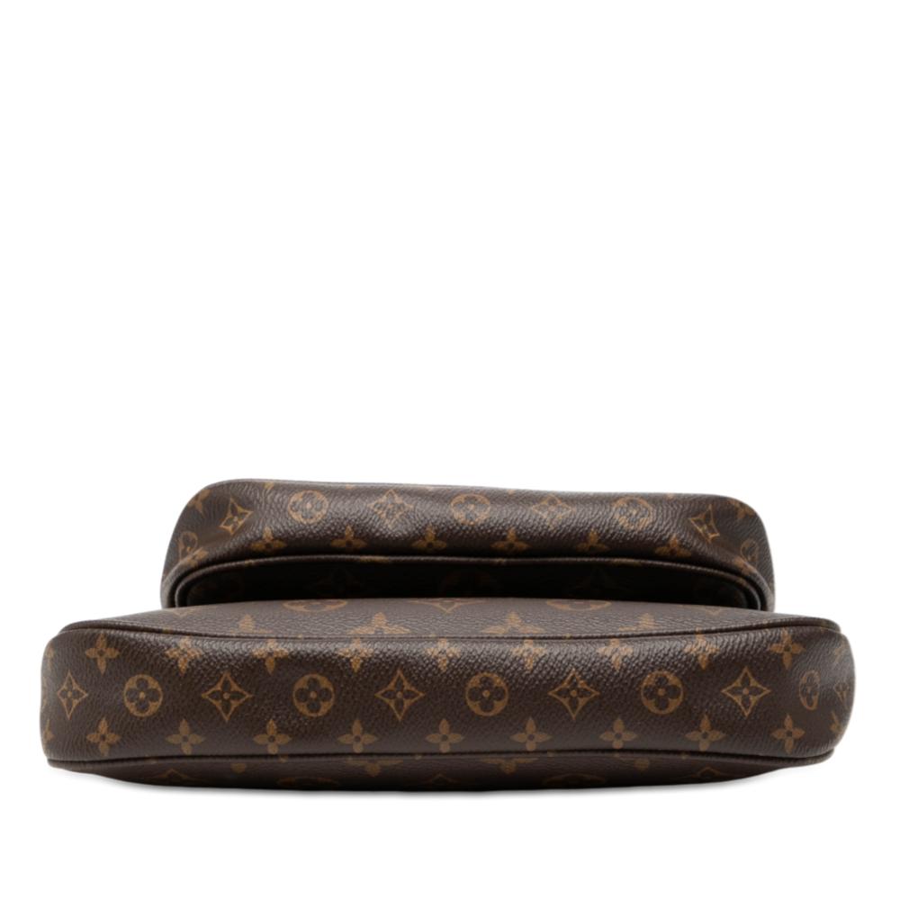 Louis Vuitton B Louis Vuitton Brown Monogram Canvas Fabric Monogram Multi Pochette Accessoires France