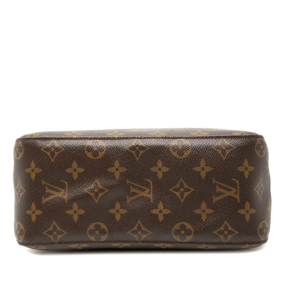 Louis Vuitton B Louis Vuitton Brown Monogram Canvas Fabric Monogram Looping MM France