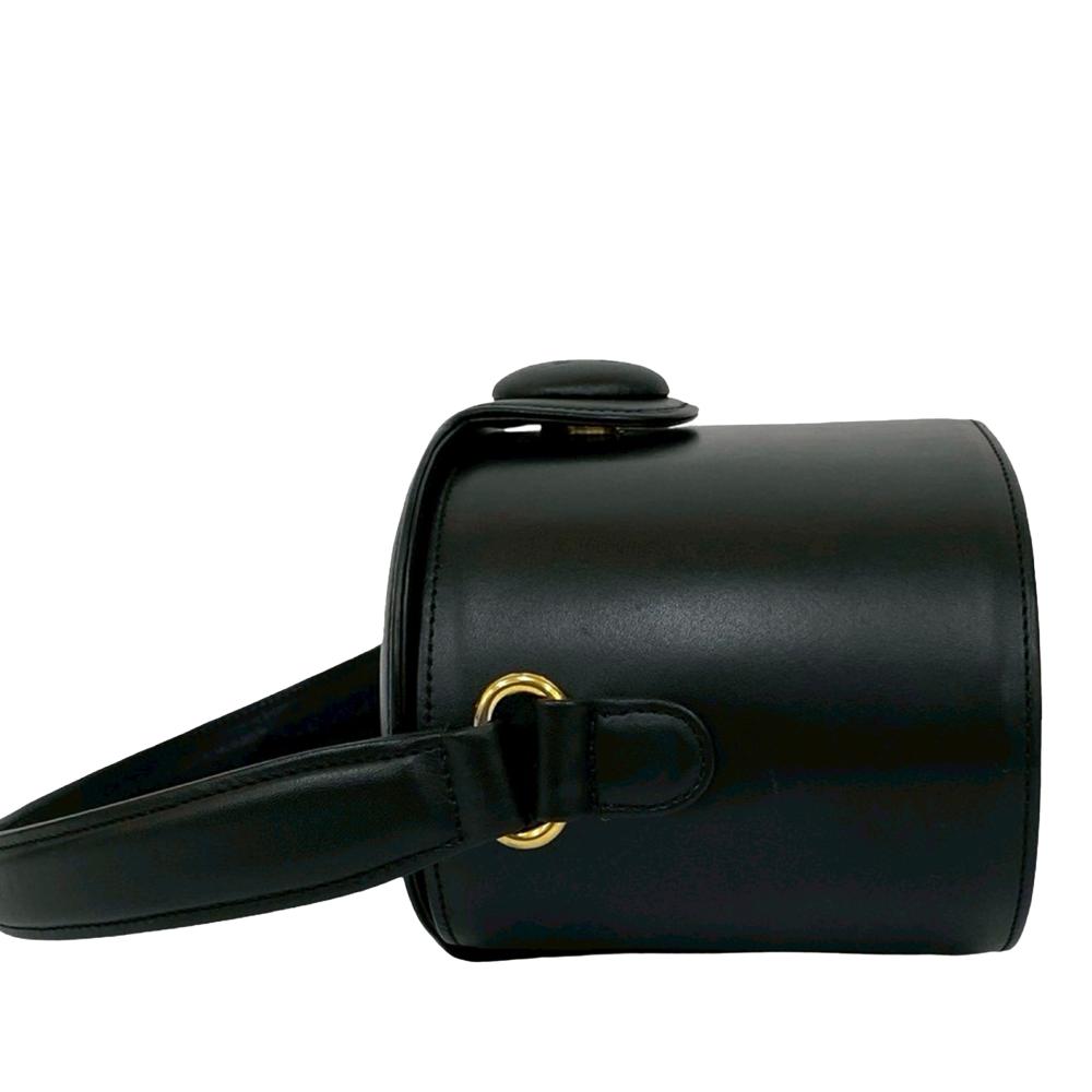 Givenchy AB Givenchy Black Calf Leather 4G Logo Vanity Bag France