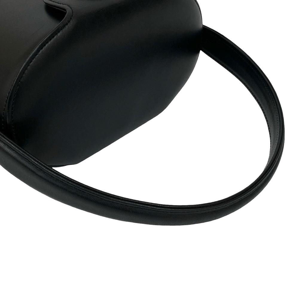 Givenchy AB Givenchy Black Calf Leather 4G Logo Vanity Bag France