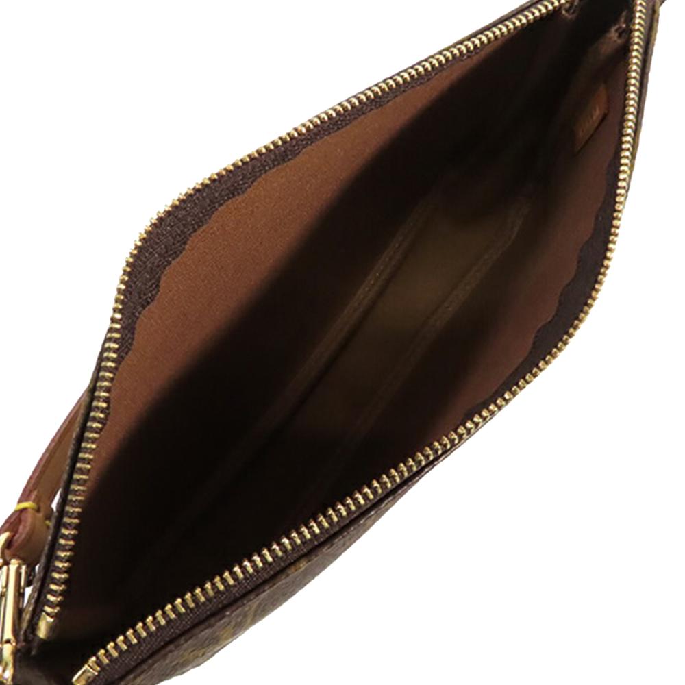 Louis Vuitton B Louis Vuitton Brown Monogram Canvas Fabric Monogram Pochette Accessoires France