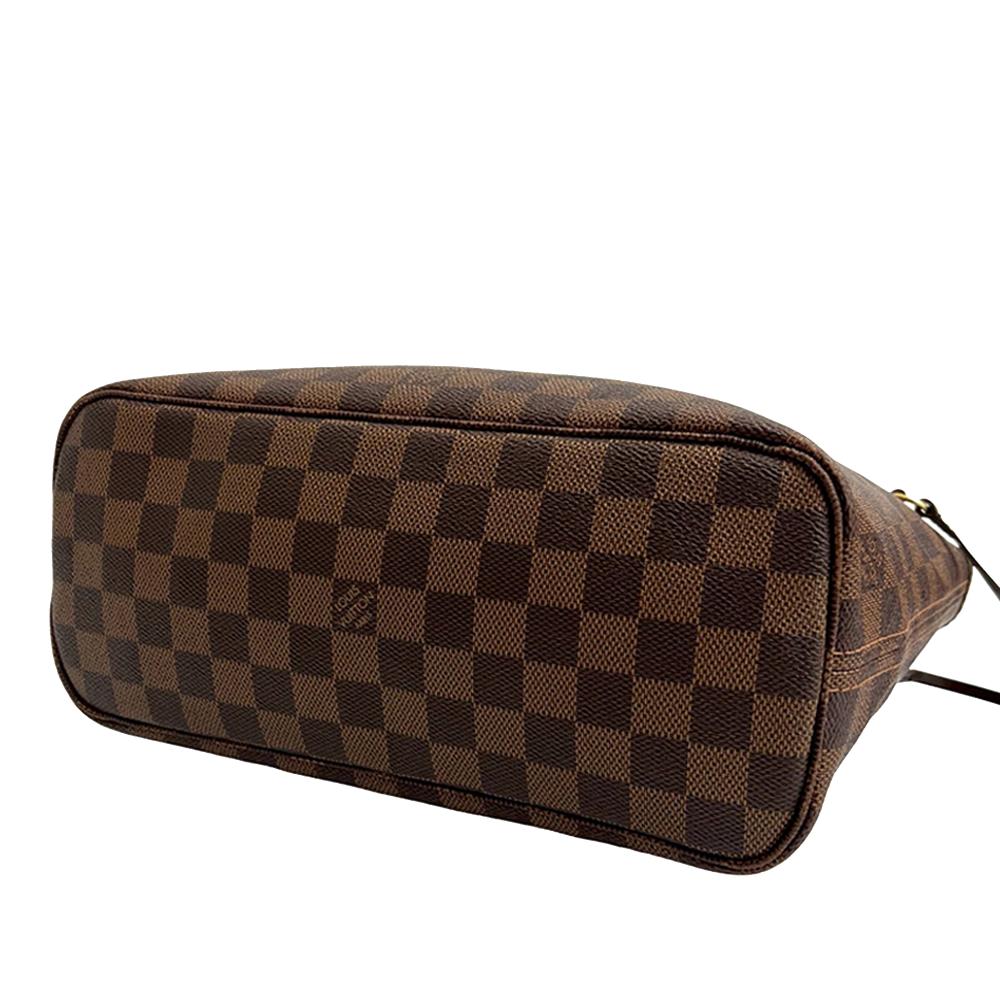 Louis Vuitton AB Louis Vuitton Brown Damier Canvas Fabric Damier Ebene Neverfull PM France