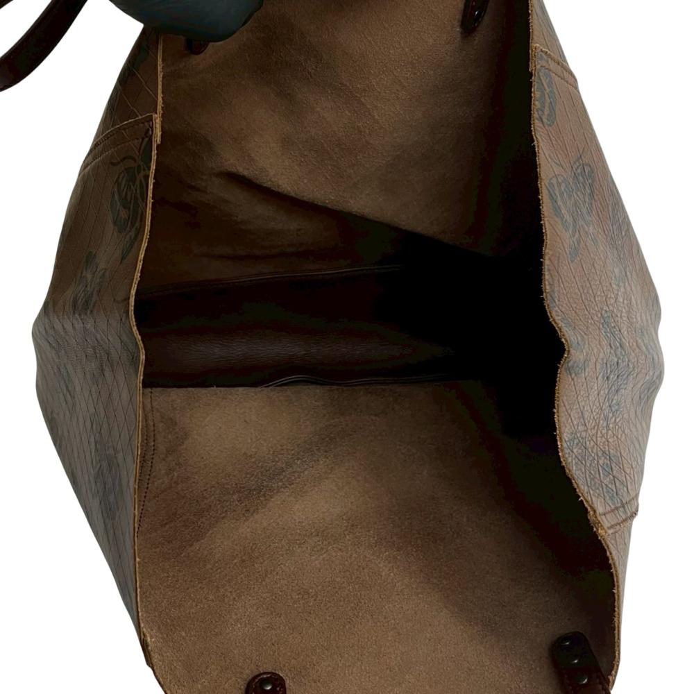 Bottega Veneta AB Bottega Veneta Brown Nappa Leather Leather Nappa Intrecciomirage Butterfly Tote Italy