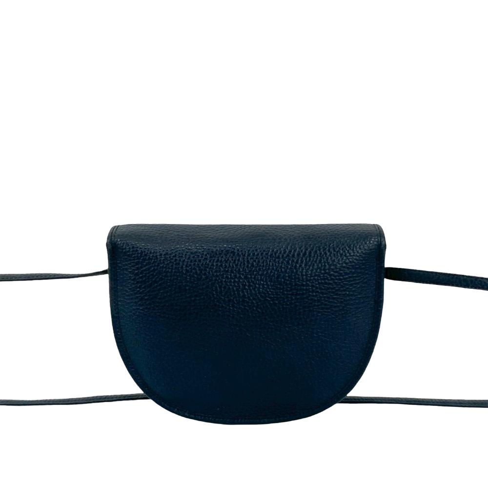 Christian Dior B Dior Blue Navy Calf Leather Crossbody France