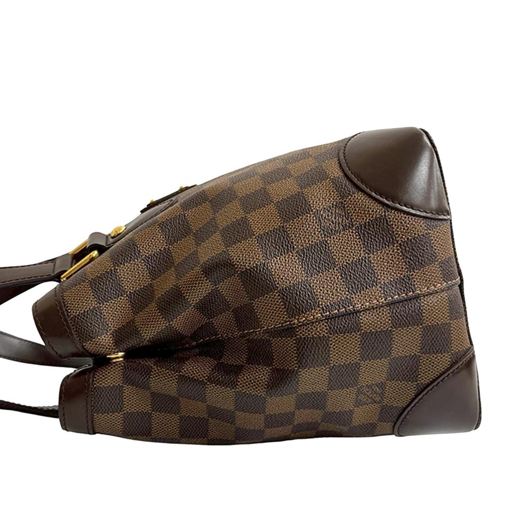 Louis Vuitton AB Louis Vuitton Brown Damier Canvas Fabric Damier Ebene Hampstead PM France