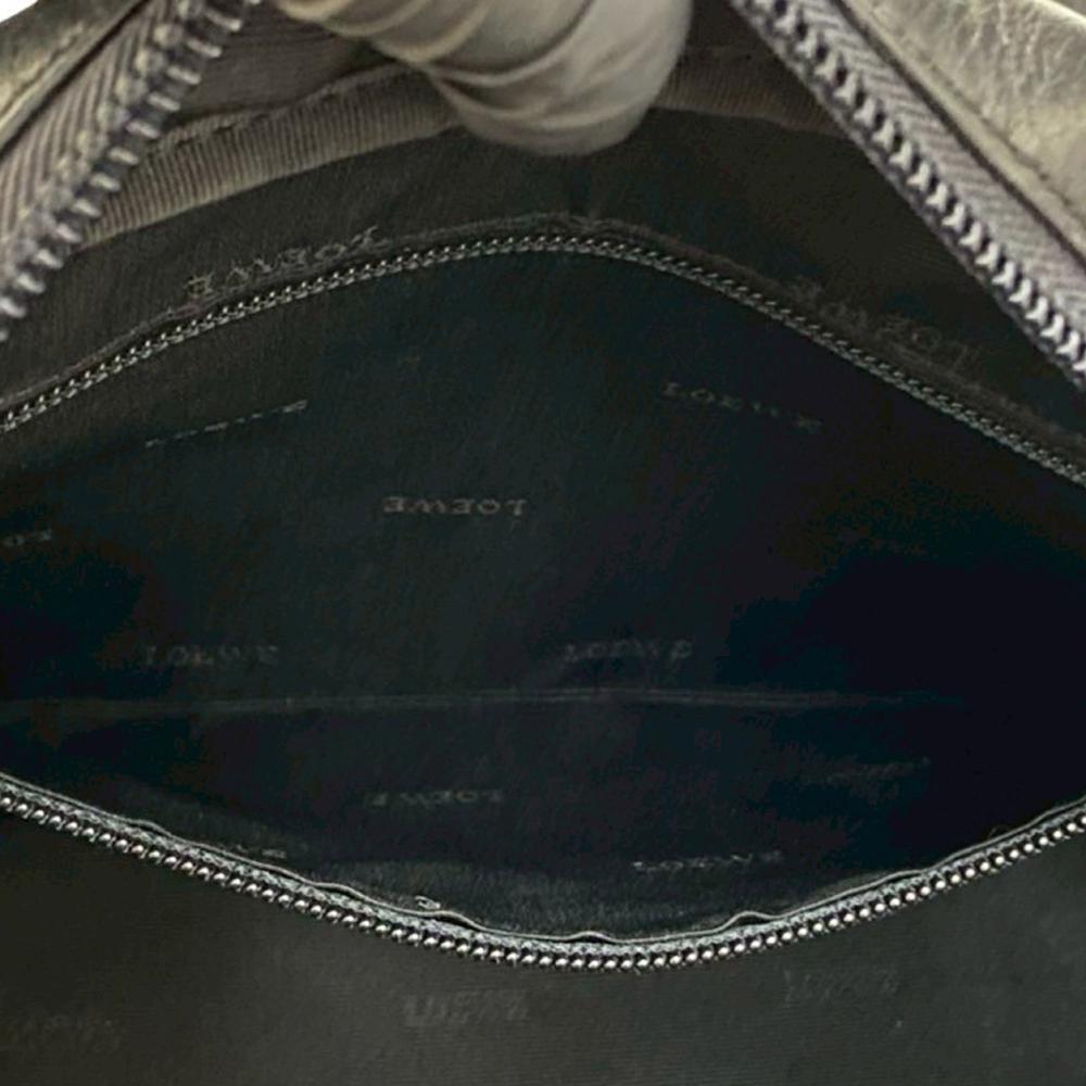 Loewe AB LOEWE Black Calf Leather Anagram Handbag Spain