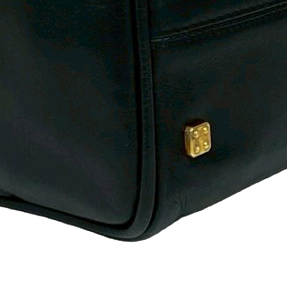 Loewe AB LOEWE Black Calf Leather Anagram Handbag Spain