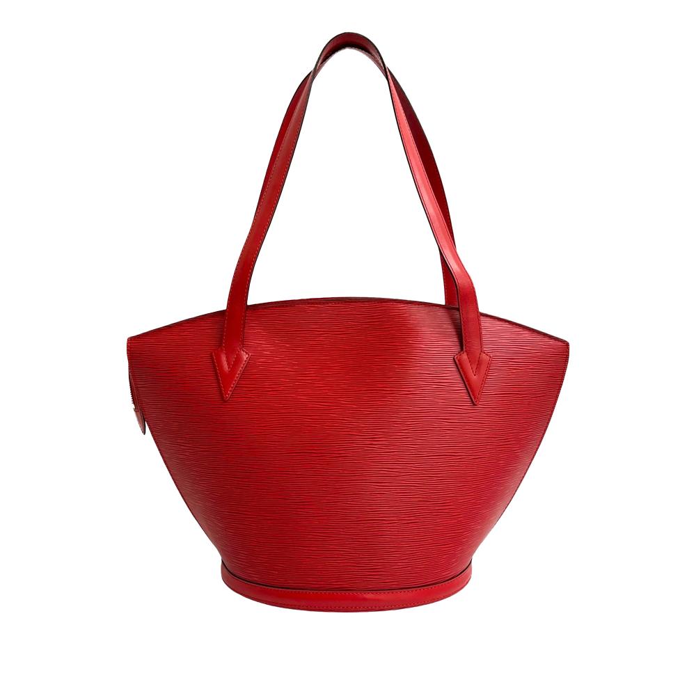 Louis Vuitton AB Louis Vuitton Red Epi Leather Leather Epi Saint Jacques GM Long Strap France