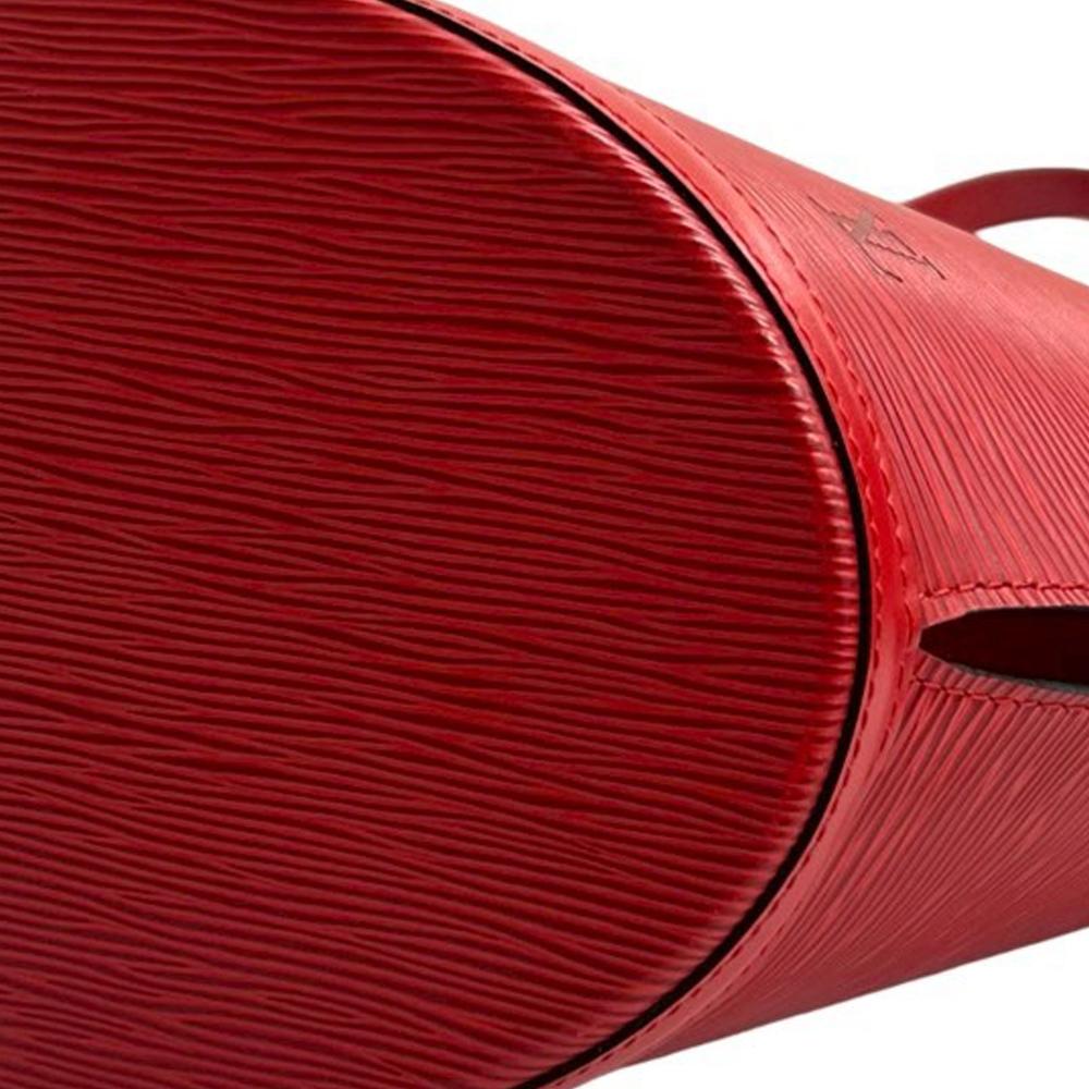 Louis Vuitton AB Louis Vuitton Red Epi Leather Leather Epi Saint Jacques GM Long Strap France
