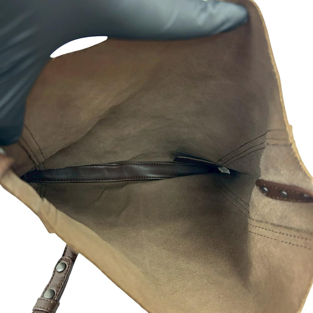 Bottega Veneta AB Bottega Veneta Brown Calf Leather Intrecciomirage Butterfly Crossbody Italy