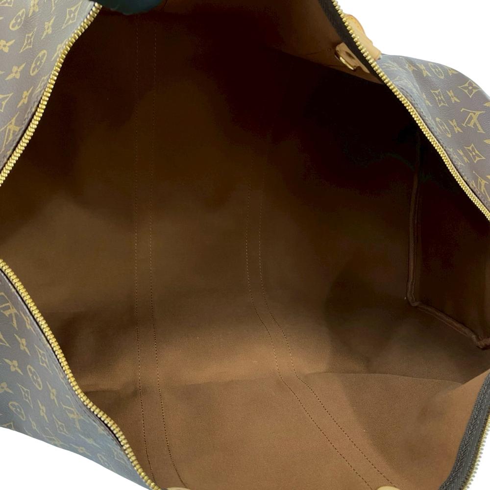 Louis Vuitton B Louis Vuitton Brown Monogram Canvas Fabric Monogram Keepall 60 France