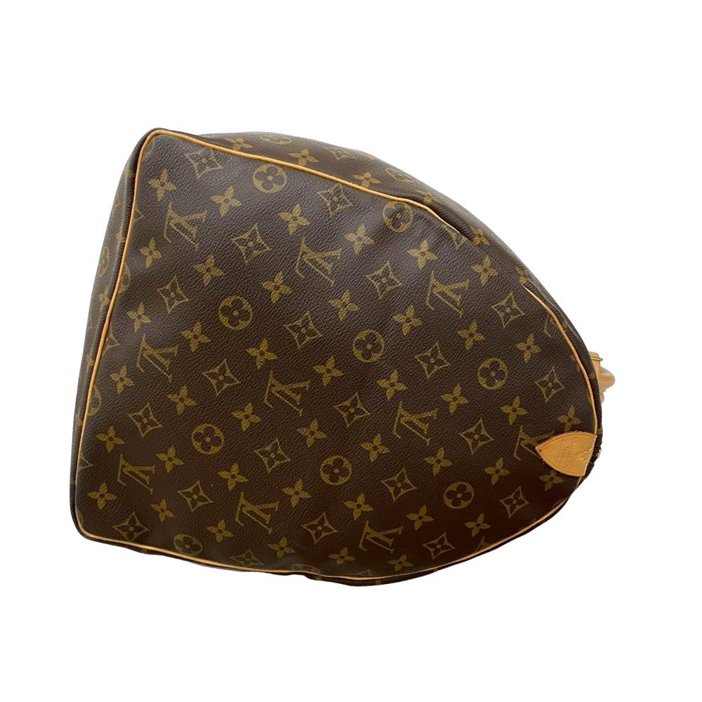 Louis Vuitton B Louis Vuitton Brown Monogram Canvas Fabric Monogram Keepall 60 France