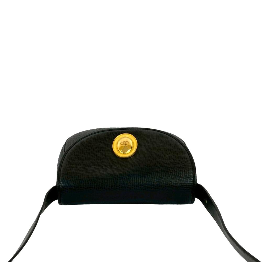 Christian Dior AB Dior Black Calf Leather Crossbody France