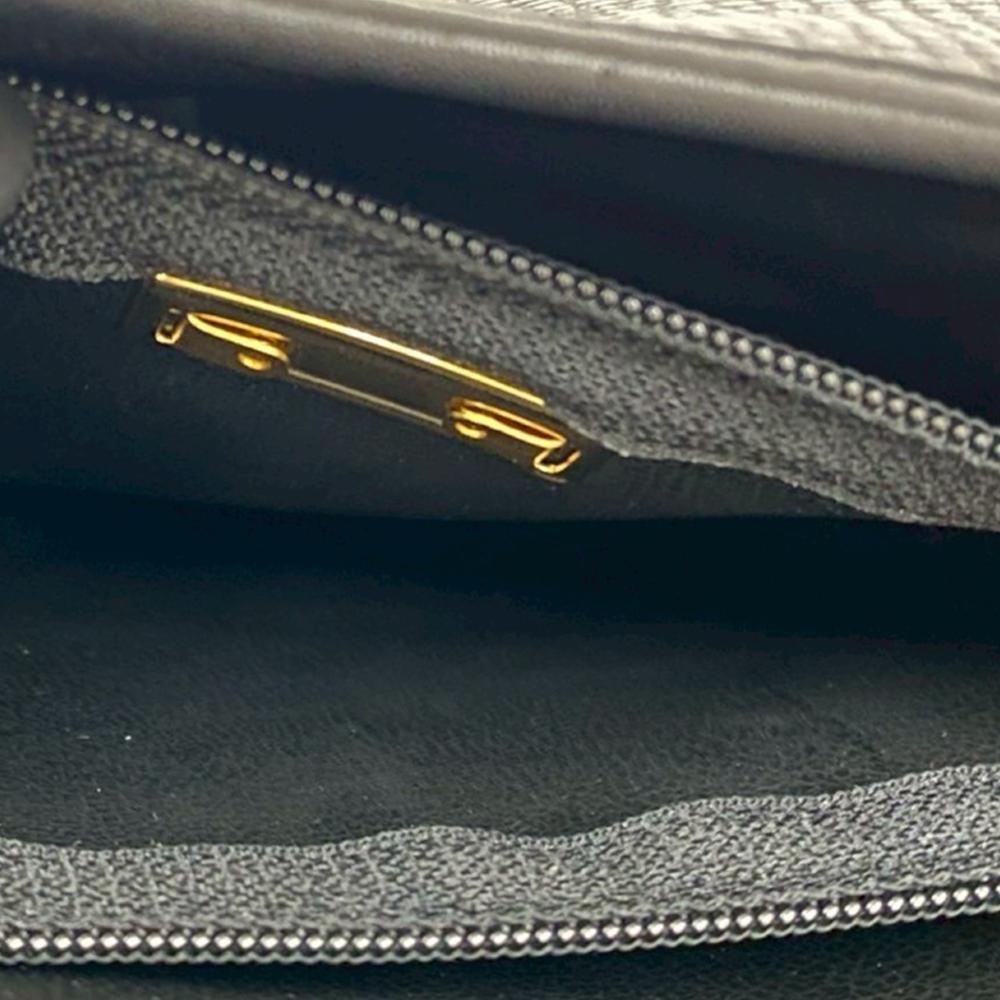 Christian Dior AB Dior Black Calf Leather Crossbody France