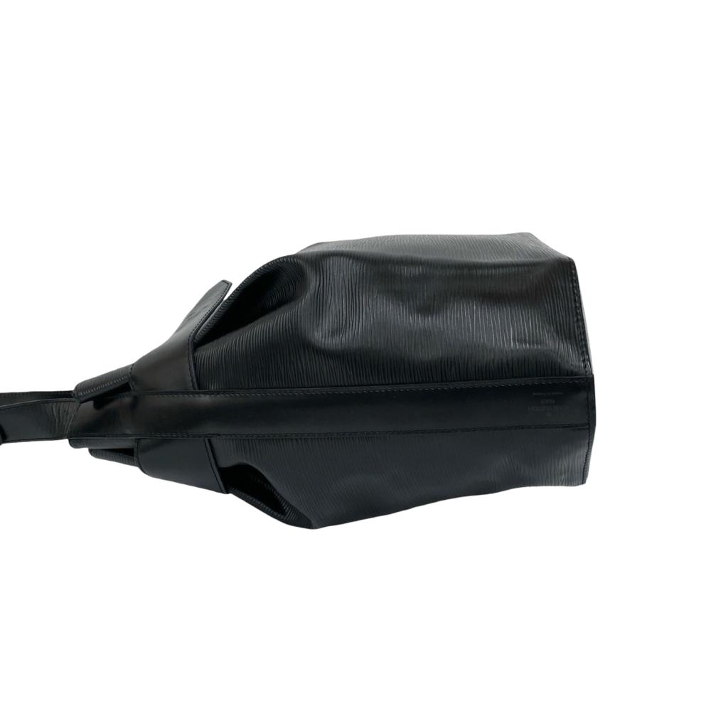 Louis Vuitton AB Louis Vuitton Black Epi Leather Leather Epi Sac D Epaule GM France